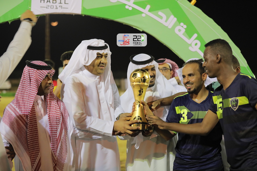 الشعب بطلاً لبطولة الحبيل 22